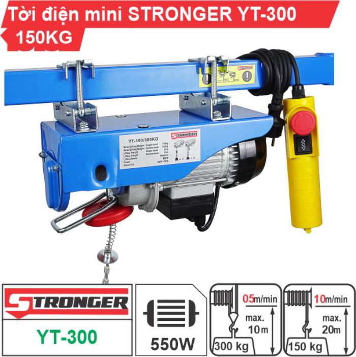 Thiết bị tời điện Stronger giá rẻ chính hãng tại công ty Hoàng Kim