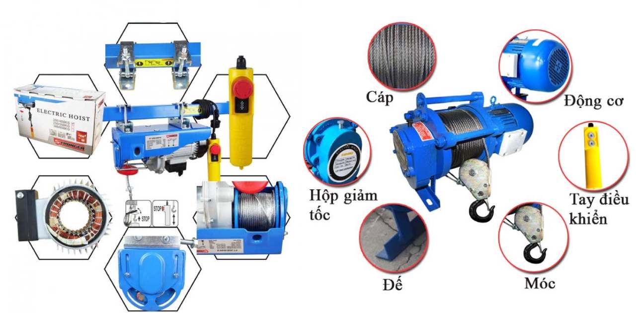 Địa chỉ mua thiết bị tời nâng hàng giá rẻ tại tỉnh Đồng Nai