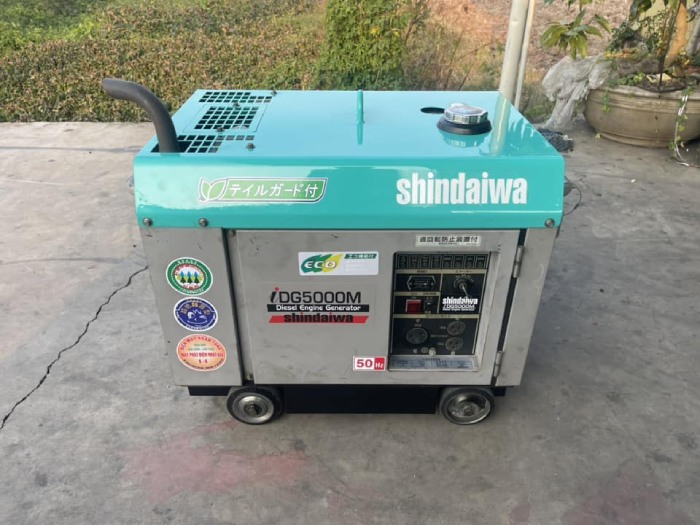 Máy phát điện mini Nhật Bãi SHINDAIWA