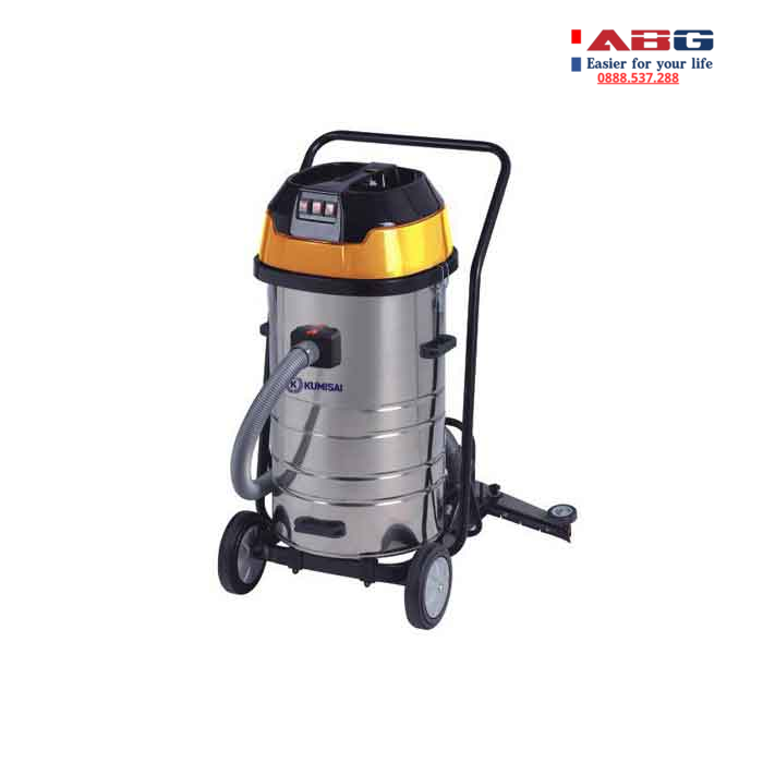 máy hút bụi công nghiệp cho gia đình: khi nào nên dùng thay máy dân dụng KMS380T 80L