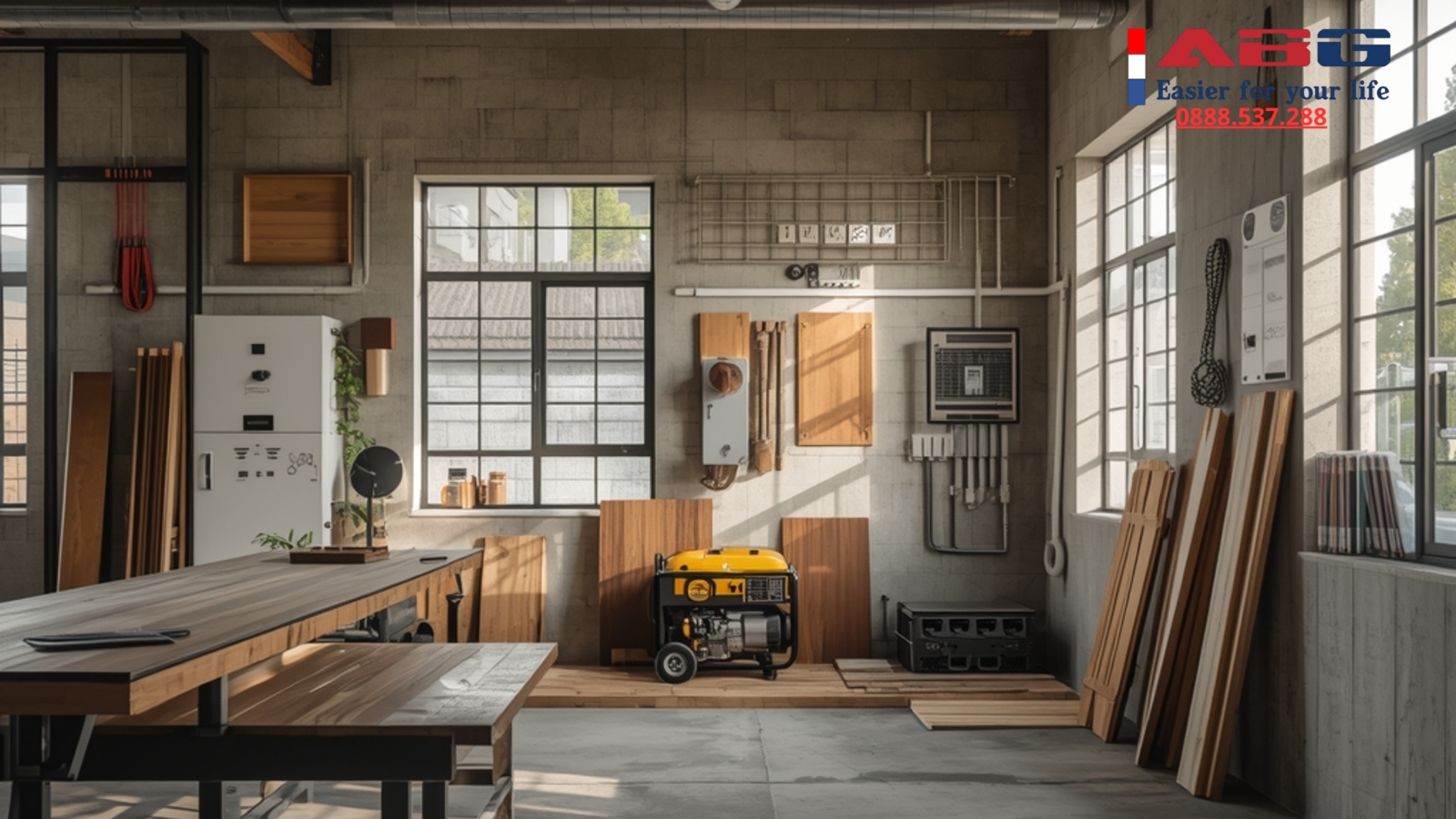 Máy phát điện cho xưởng mộc mini chọn model nào? 1 cover 121 real v3