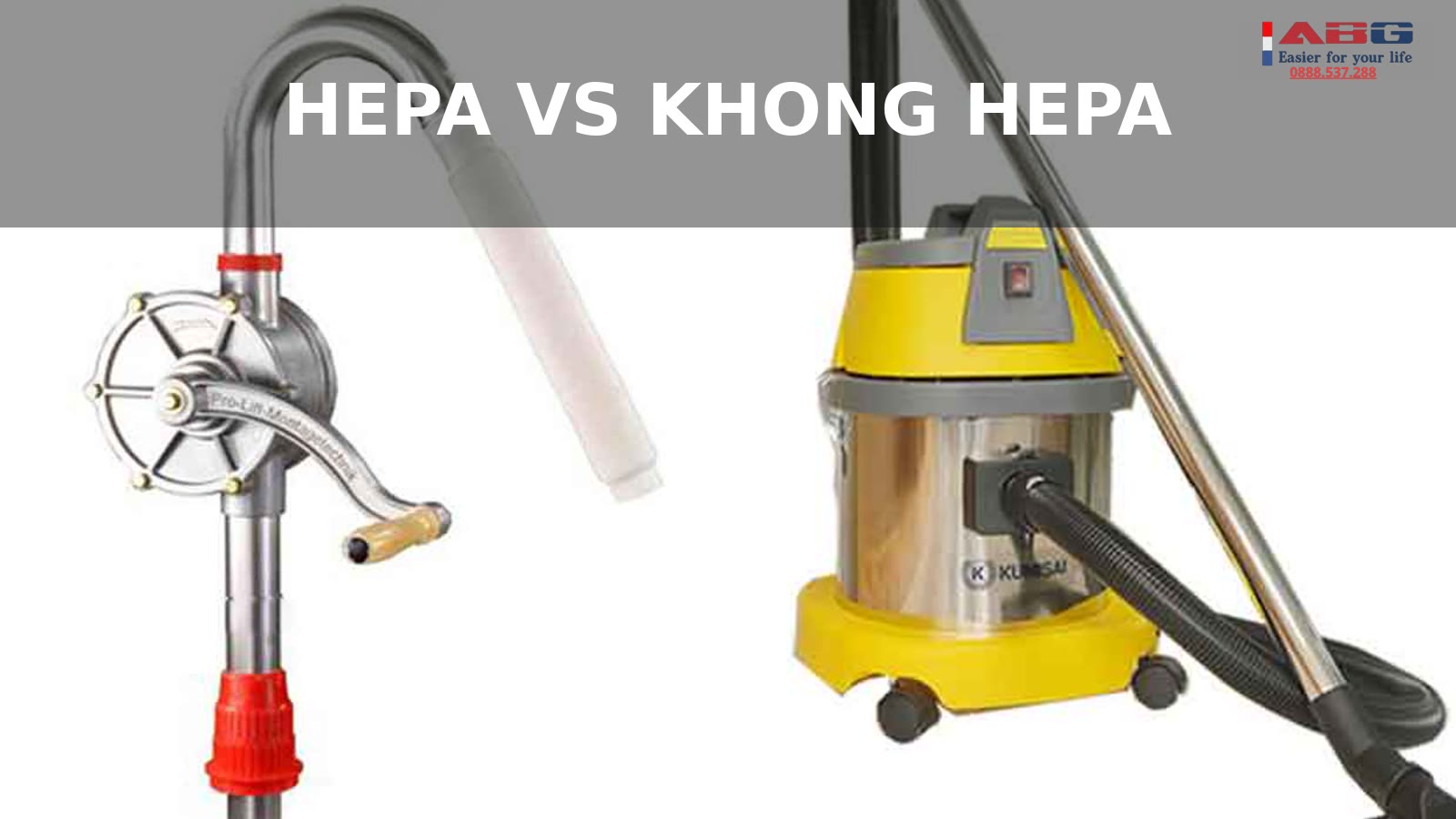 Máy hút bụi có HEPA và không HEPA: Khi nào thực sự cần? 1 máy hút bụi hepa và không hepa
