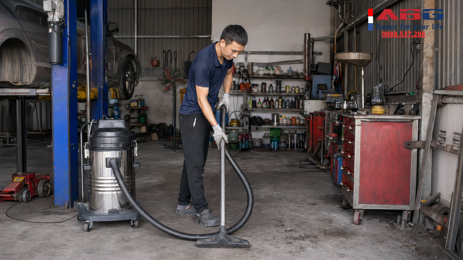 Máy hút bụi Palada có bền không? Review thực tế cho gara và xưởng 1 feature auto 102