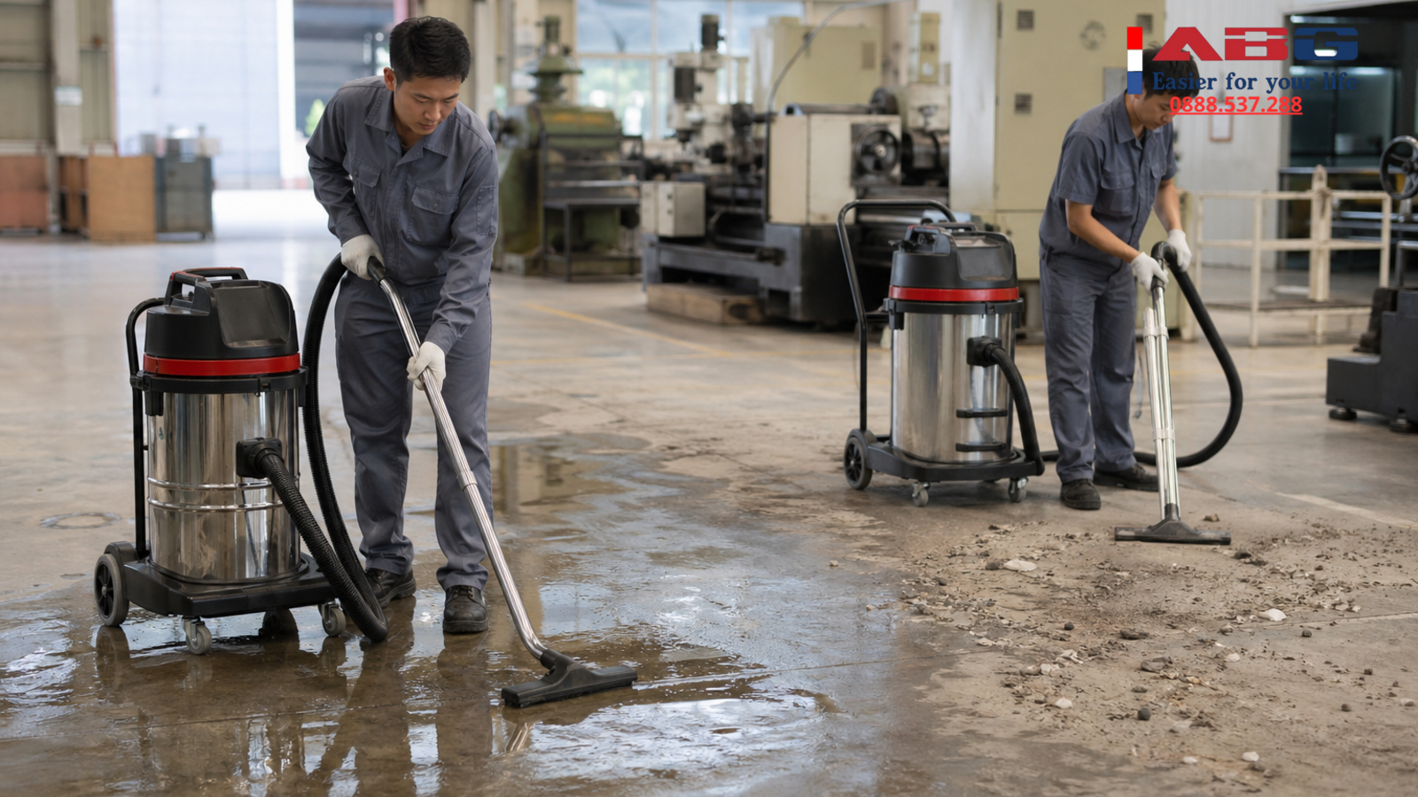 Máy hút nước công nghiệp và máy hút bụi nước công nghiệp khác gì nhau? 1 feature auto 137