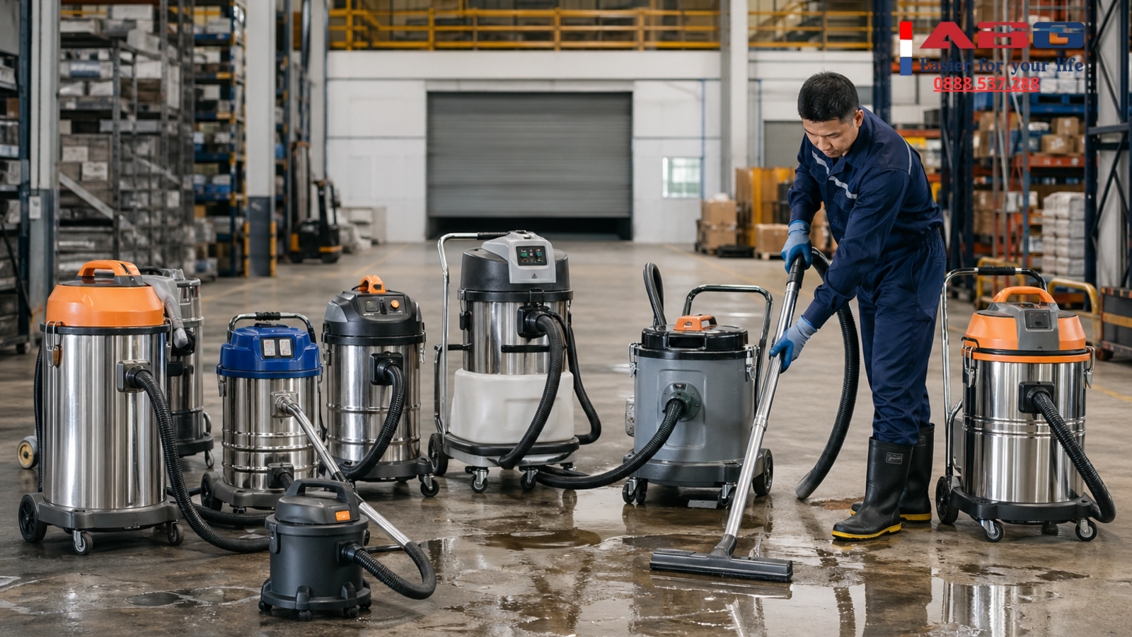 Máy hút bụi hút nước công nghiệp: checklist chọn nhanh theo nhu cầu 1 feature auto 138