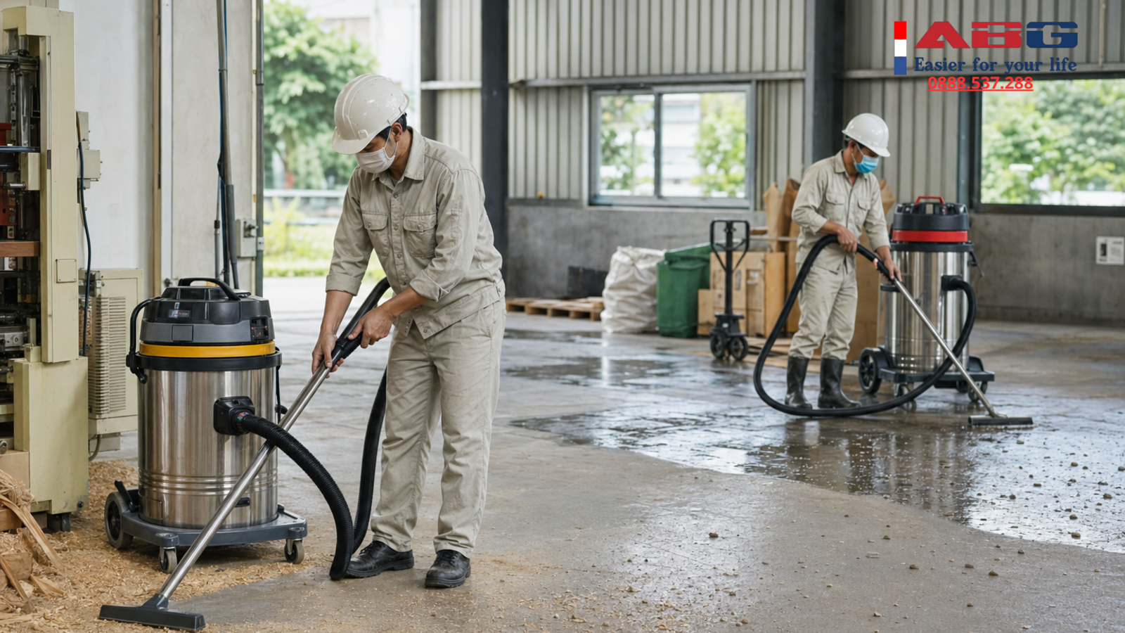 So sánh máy hút bụi công nghiệp 2 motor và 3 motor theo nhu cầu thực tế 1 feature auto 143