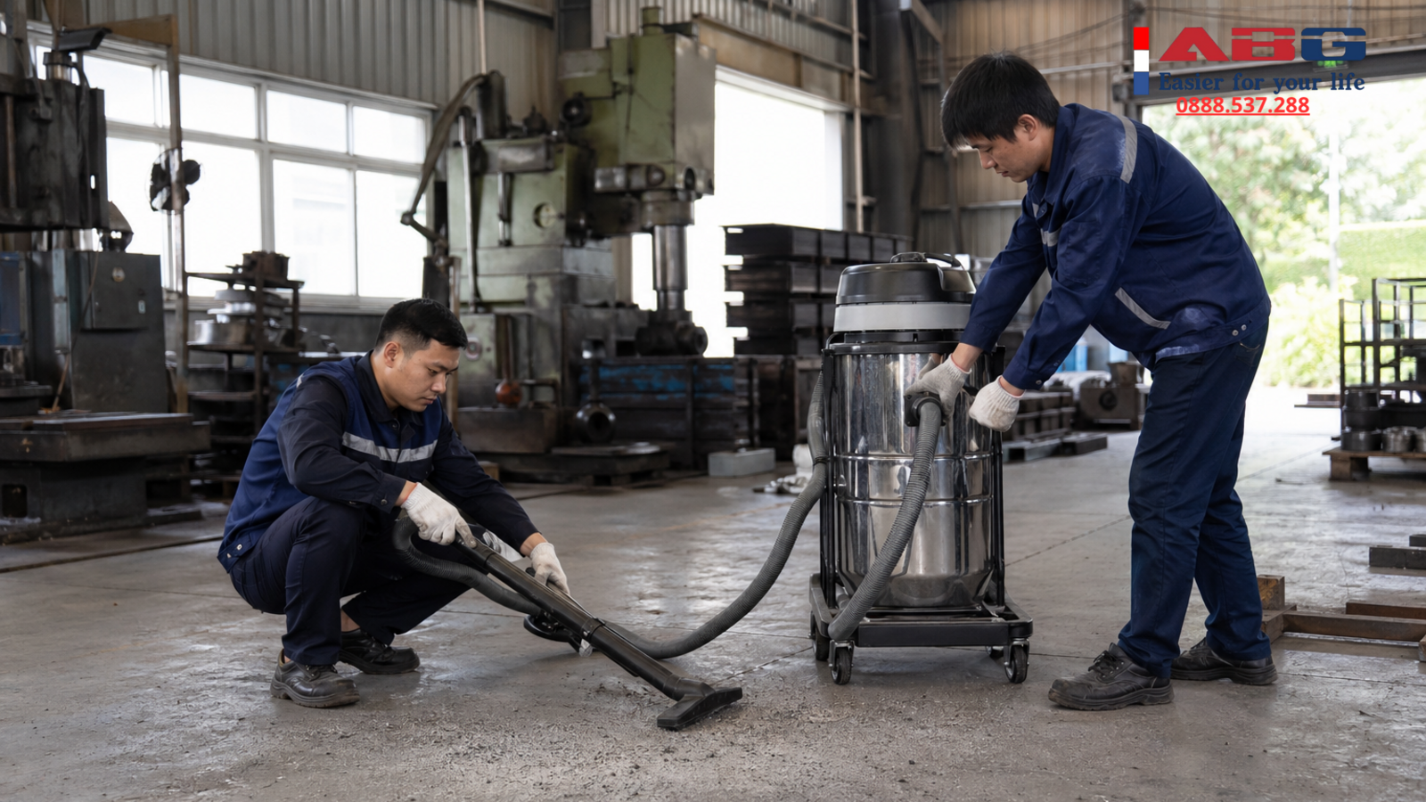 Kinh nghiệm mua máy hút bụi công nghiệp tránh sai công suất và dung tích 1 feature auto 147