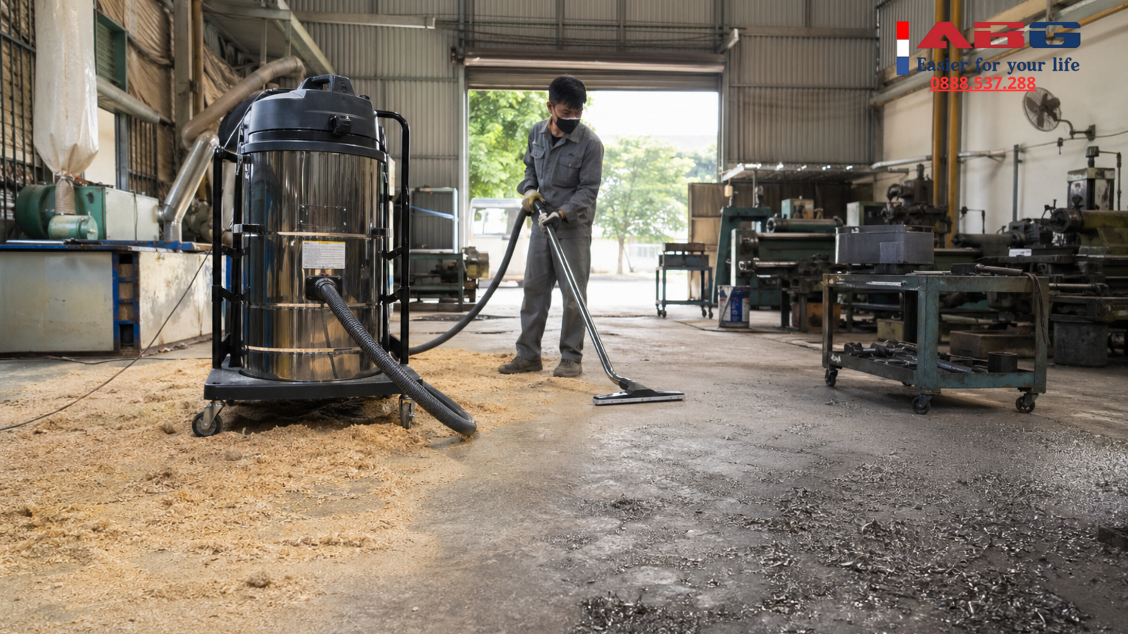 Máy hút bụi công nghiệp loại lớn có thực sự cần cho xưởng vừa? 1 feature auto 151