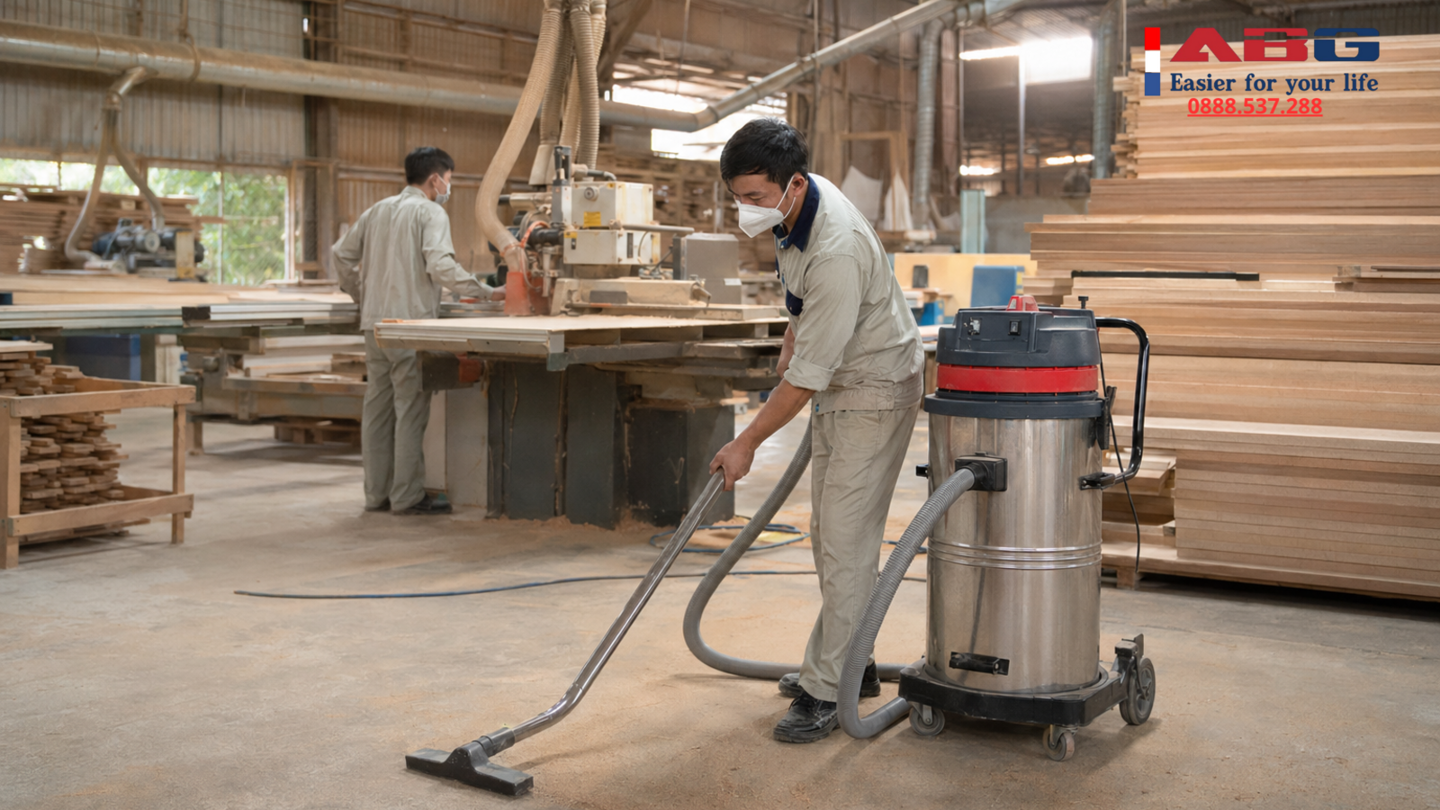 Máy hút bụi công nghiệp cho xưởng gỗ cần lưu ý gì để hút bụi mịn hiệu quả? 1 feature auto 164