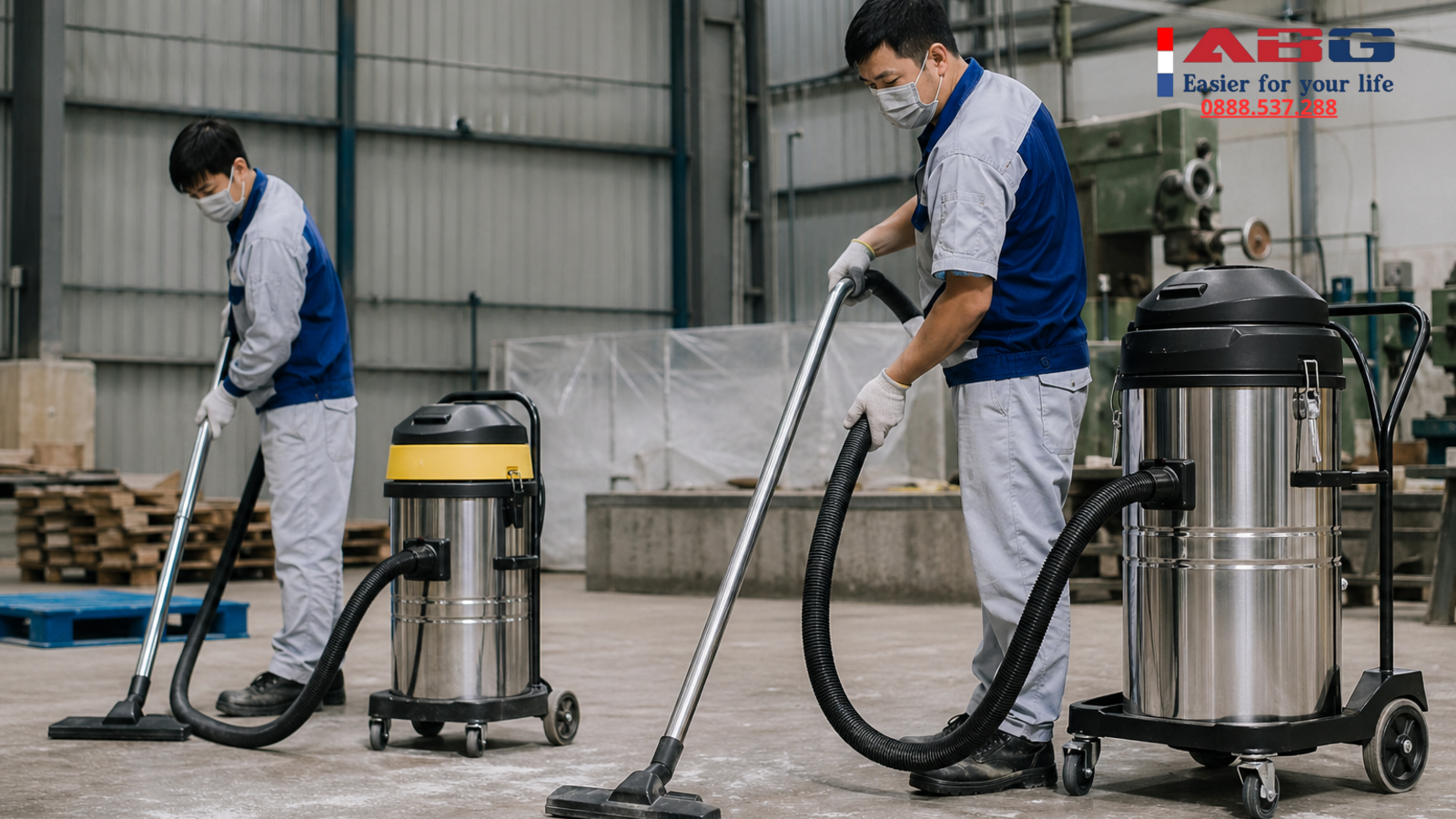 Máy hút bụi công nghiệp 2 motor và 3 motor khác nhau thế nào? 1 feature auto 171