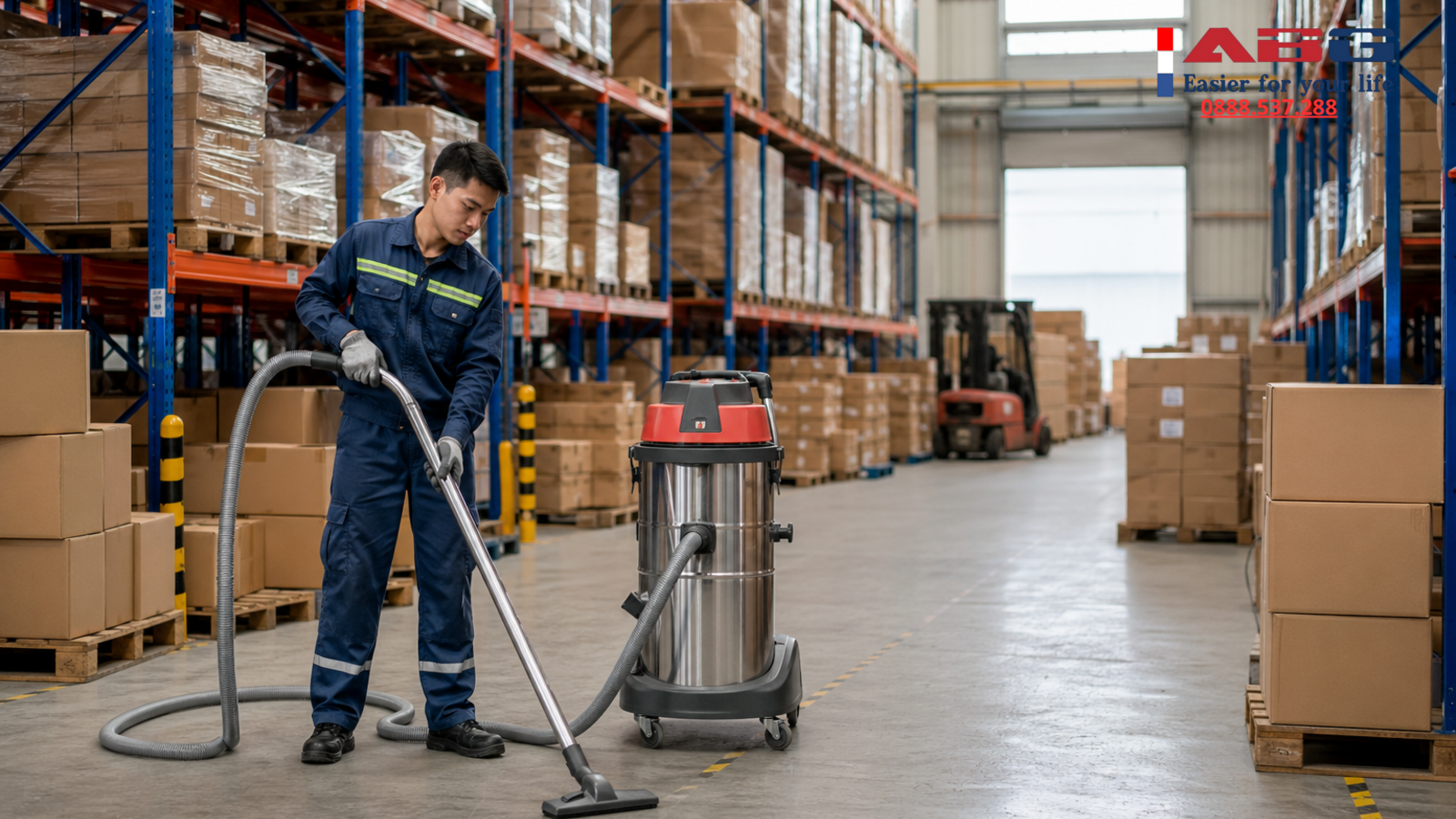 Máy hút bụi công nghiệp cho kho hàng và trung tâm logistics nên chọn ra sao? 1 feature auto 176