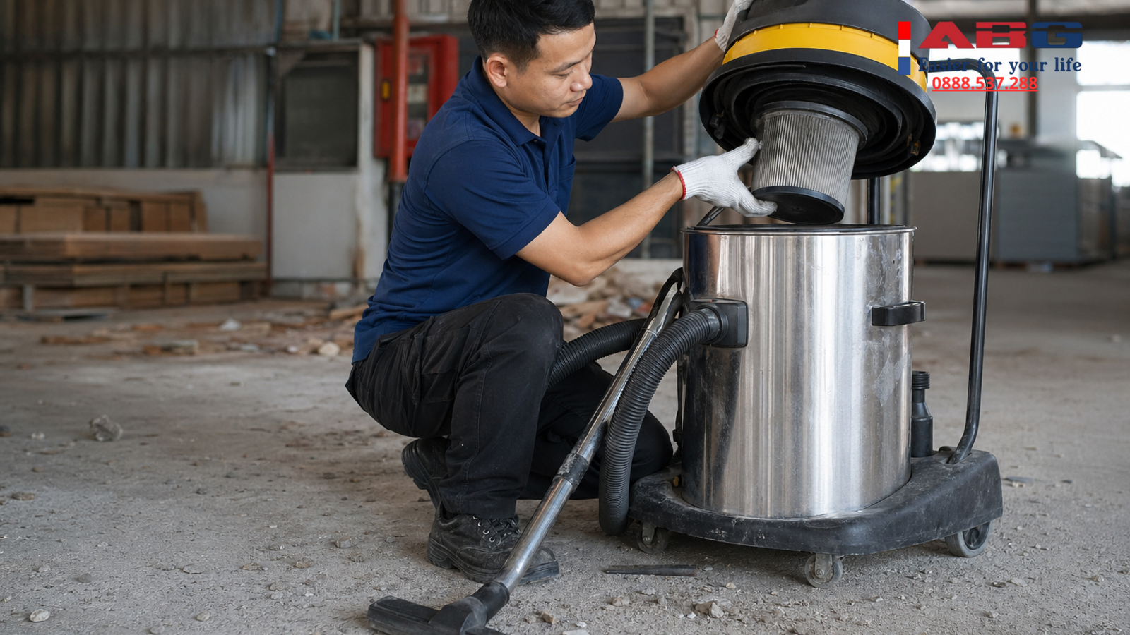 Máy hút bụi công nghiệp bị yếu lực hút: 9 nguyên nhân và cách xử lý nhanh 1 feature auto 191