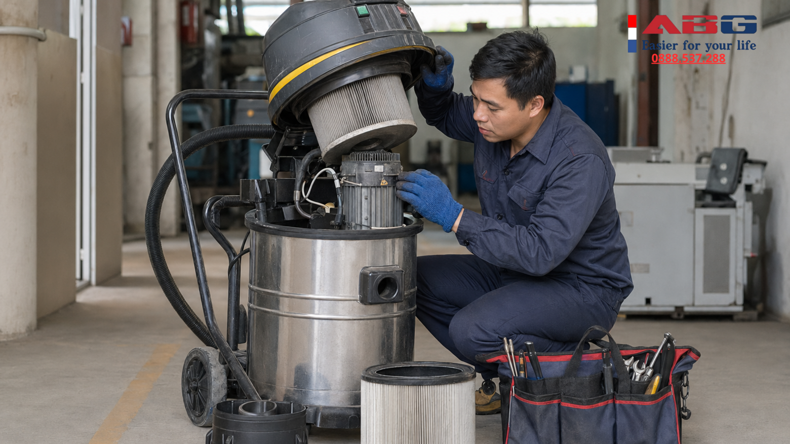 Dấu hiệu motor máy hút bụi công nghiệp sắp hỏng và khi nào nên thay 1 feature auto 193