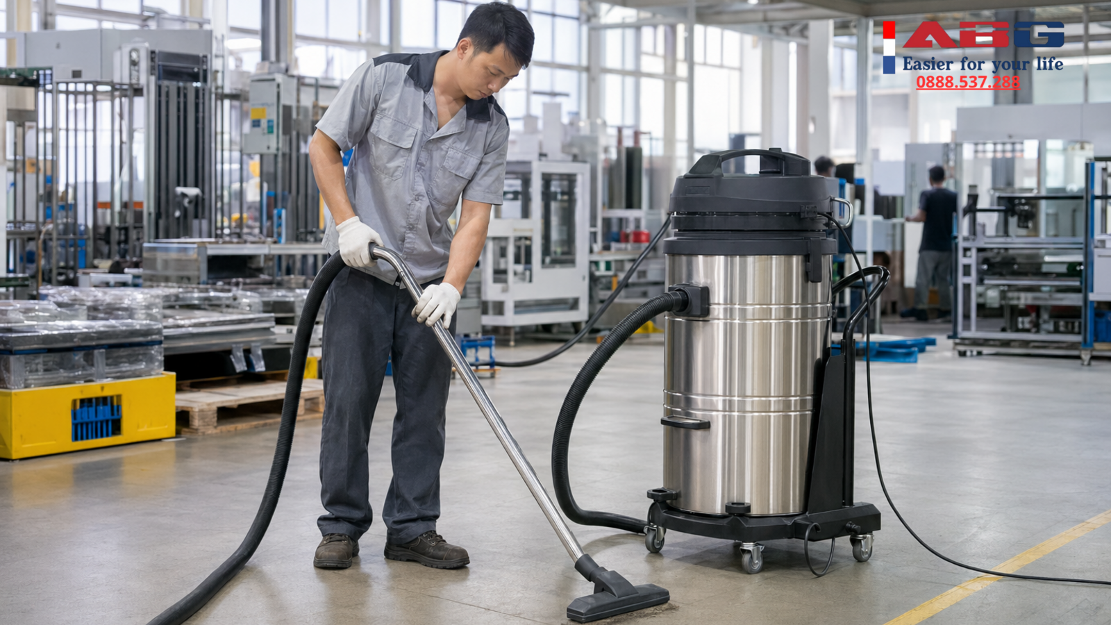 Máy hút bụi công nghiệp chạy liên tục cần lưu ý gì để tránh quá tải 1 feature auto 56