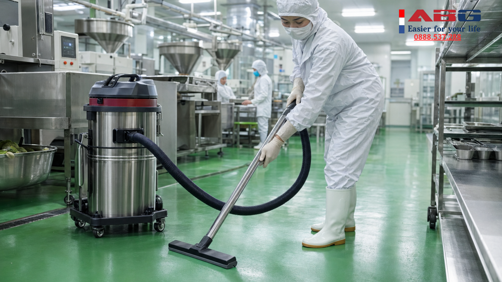 Combo máy và phụ kiện tối ưu cho nhà máy thực phẩm 1 feature auto 69