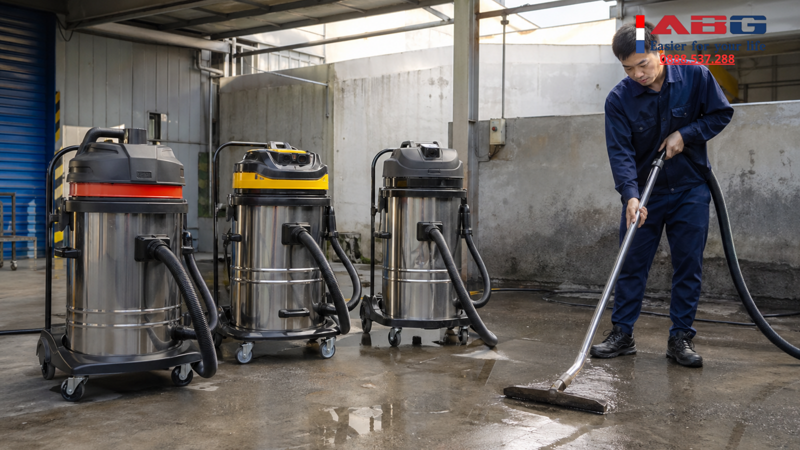 Dòng máy hút bụi khô ướt GS và YS và GP cách đọc mã model 1 feature auto 88