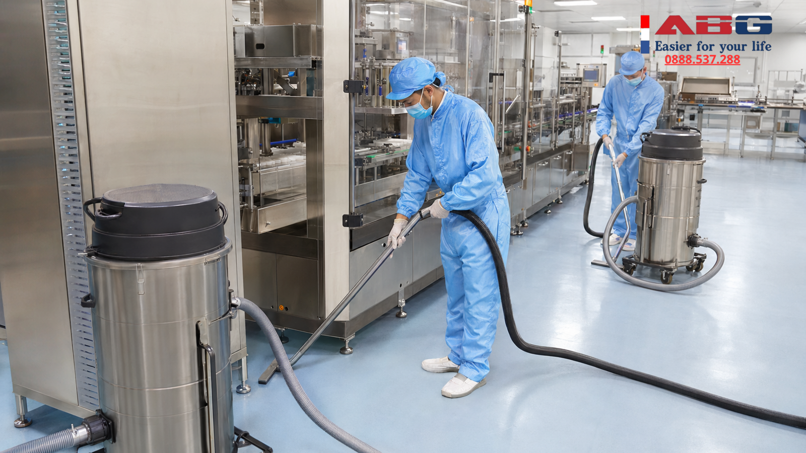 Máy hút bụi HEPA ISO5 GP1/27 và GS1/33 khi nào cần dùng 1 feature auto 90