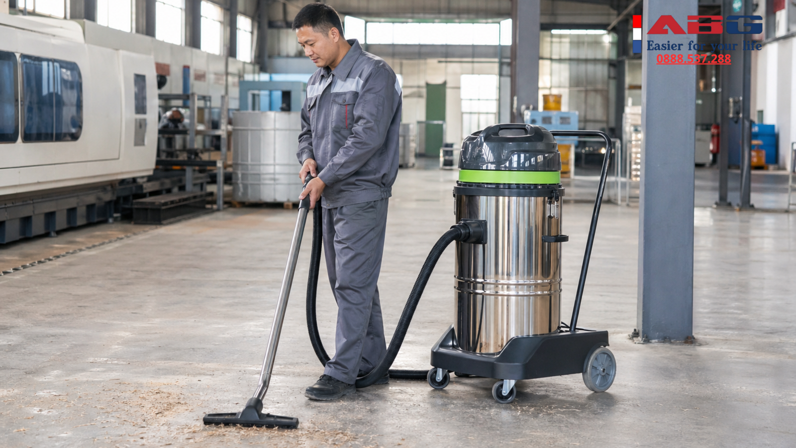 Máy hút bụi IPC có tốt không? Thế mạnh công nghệ và nhóm ngành phù hợp 1 feature auto 95