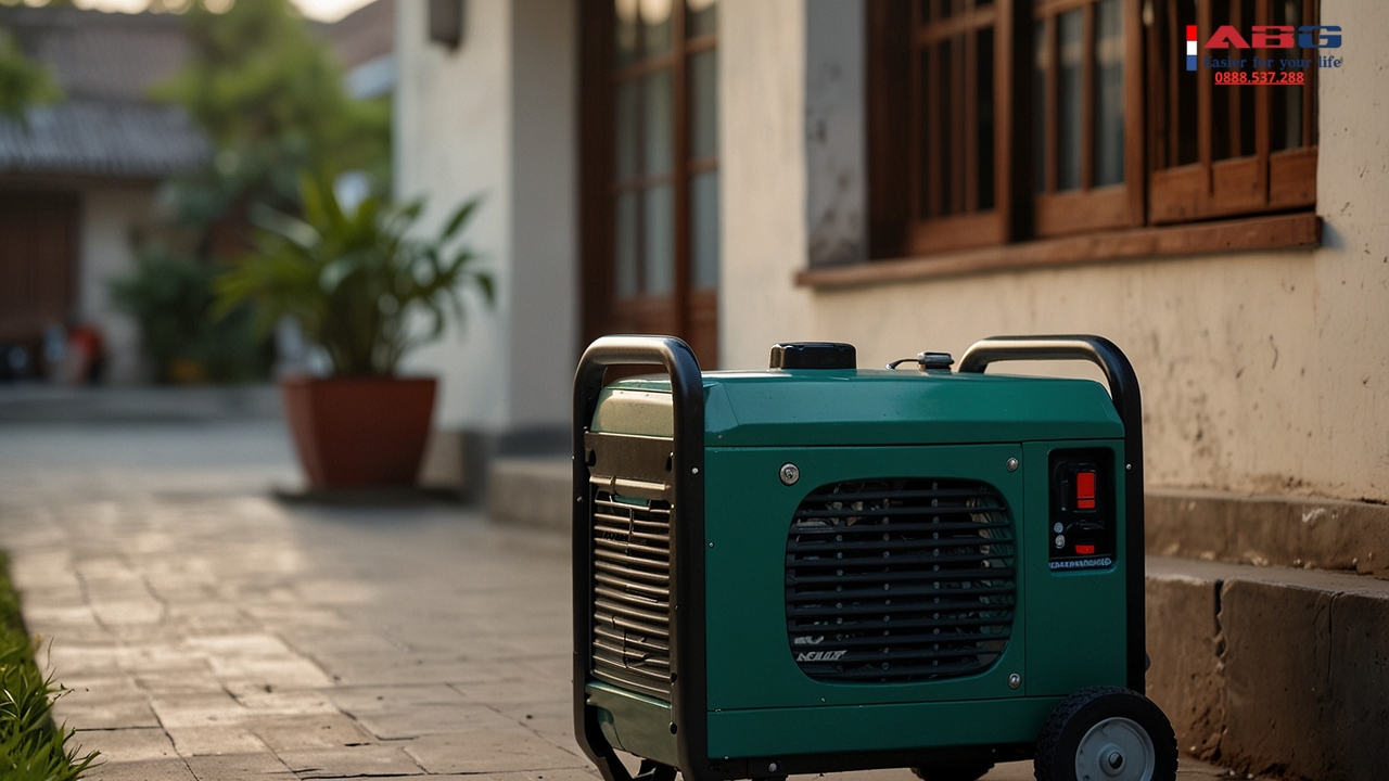 Đánh giá máy phát điện 7kW: Nên chọn chạy xăng hay dầu? 2 Máy phát điện 7kW chạy xăng cho nhu cầu linh hoạt