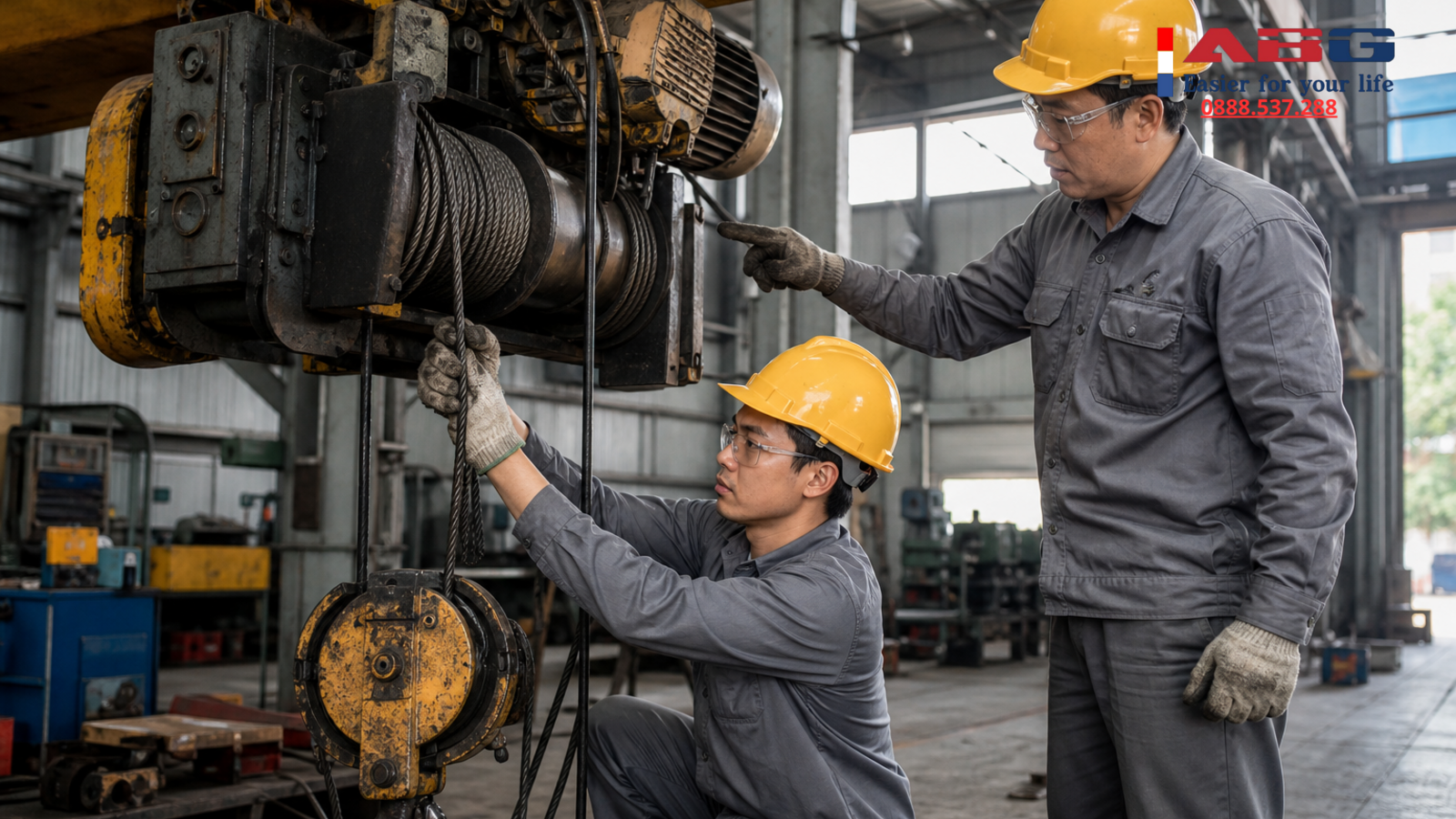 Cách thay thế cáp tời điện an toàn cho người mới bắt đầu 1 feature 118