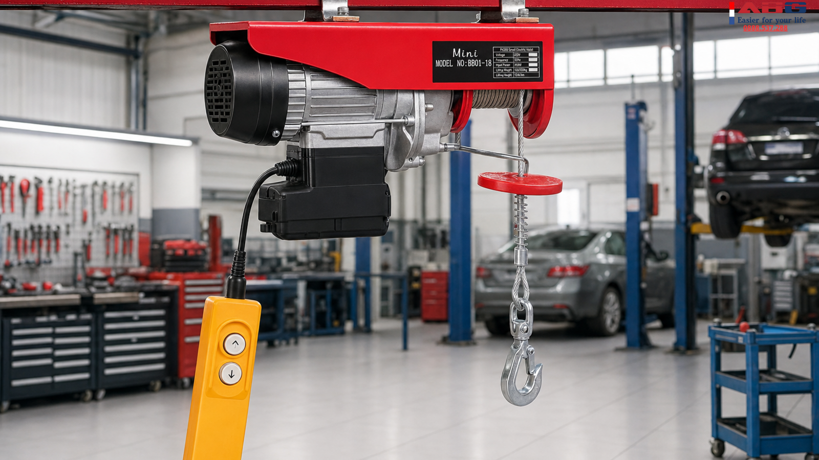 So sánh bộ tời điện kèm rùa PA200, PA600 và PA1000 1 feature-168 chính hãng – Điện máy ABG