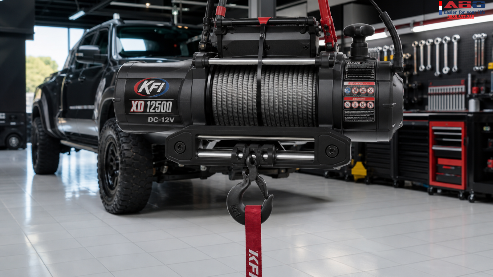 Tời cứu hộ ô tô 12V loại nào phù hợp cho xe bán tải, SUV? 1 feature-169 chính hãng – Điện máy ABG