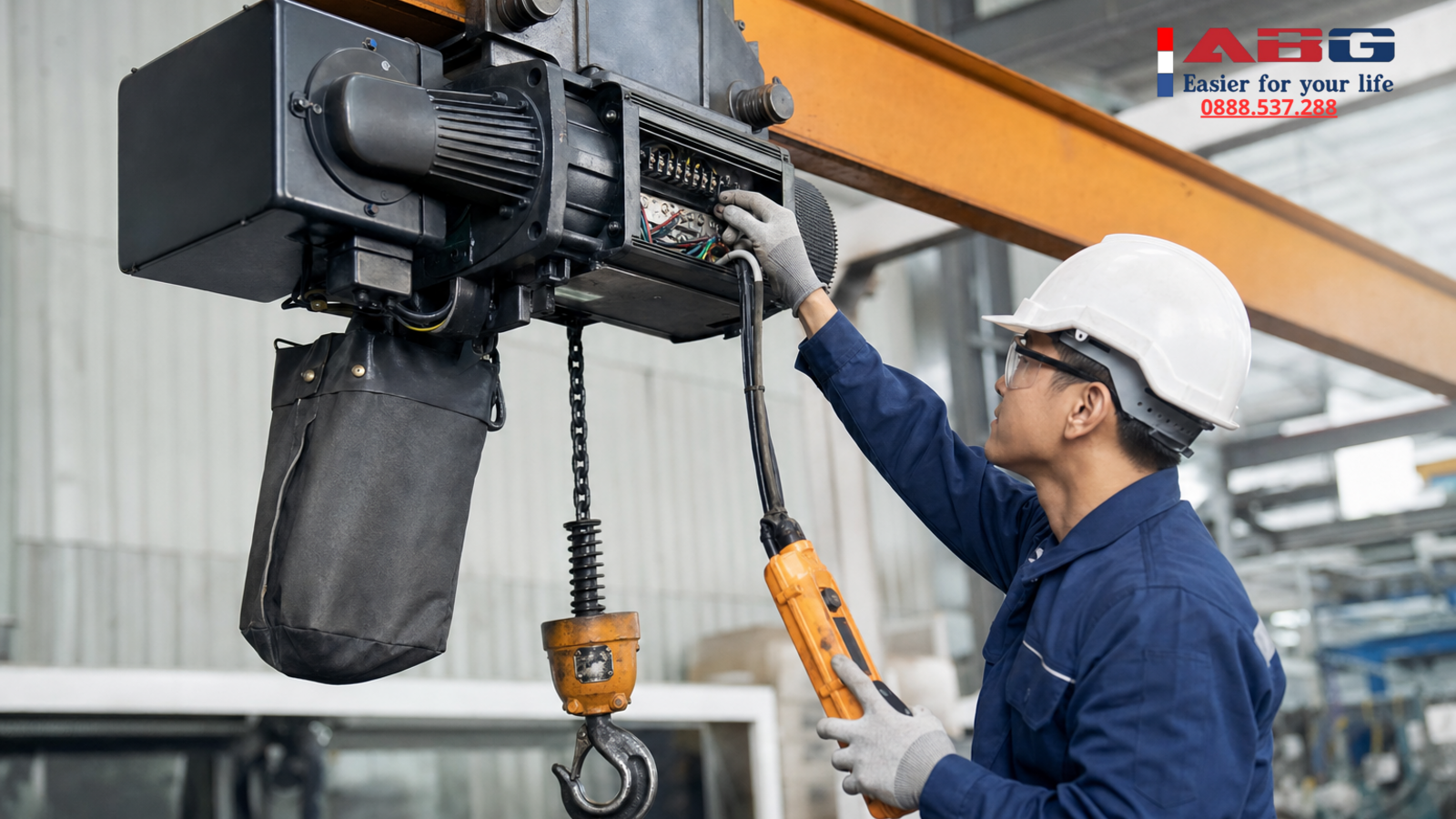 Sửa tời điện không chạy, không kéo tải, lỗi do đâu? 1 feature 50 2