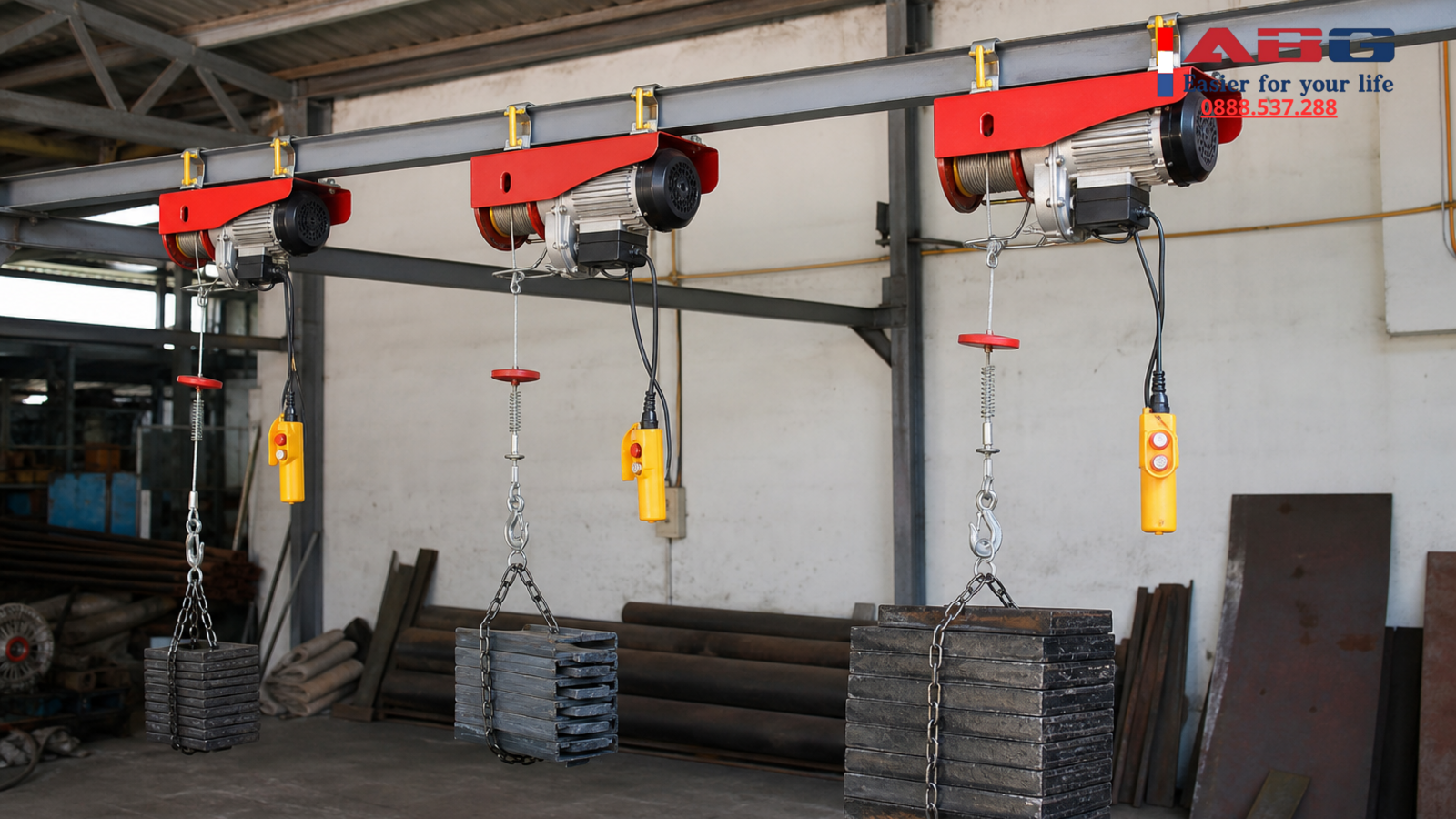 Bảng giá tời điện mini 100kg, 200kg, 300kg mới nhất 1 feature 69