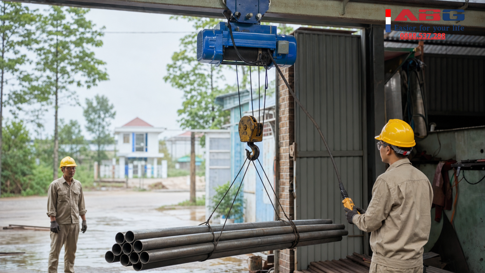 Tời điện PA600 dùng cho công việc nào phù hợp nhất? 1 feature 76