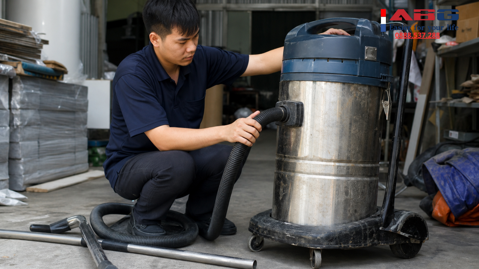 mua máy hút bụi công nghiệp cũ 1 feature auto 225