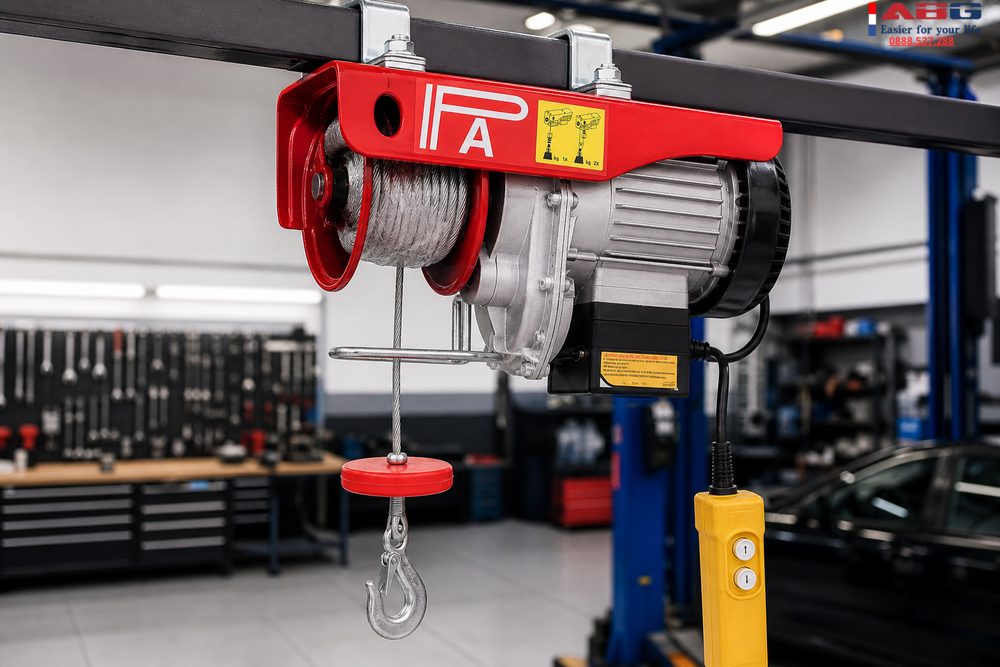 Top 5 tời điện 200kg bán chạy cho cửa hàng và hộ gia đình 3 Top 5 tời điện 200kg bán chạy cho cửa hàng và hộ gia đình